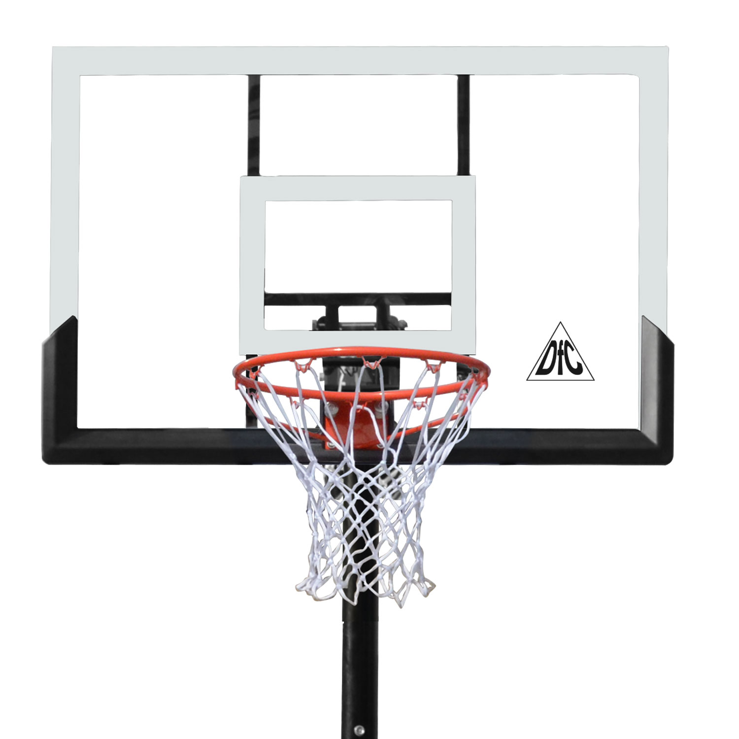 Баскетбольная мобильная стойка DFC STAND48P 120x80cm поликарбонат