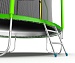 EVO JUMP Cosmo 10ft (Green) Батут с внутренней сеткой и лестницей, диаметр 305 см (зеленый)
